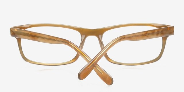 Kendall Brown AcetateEyeglass Frames from EyeBuyDirect, Closed View
