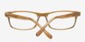 Kendall Brown AcetateEyeglass Frames from EyeBuyDirect, Closed View