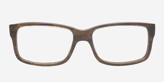 Kennedy Brown AcetateEyeglass Frames from EyeBuyDirect, Front View