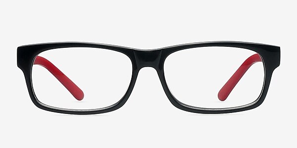 Lane Black Acetate Eyeglass Frames