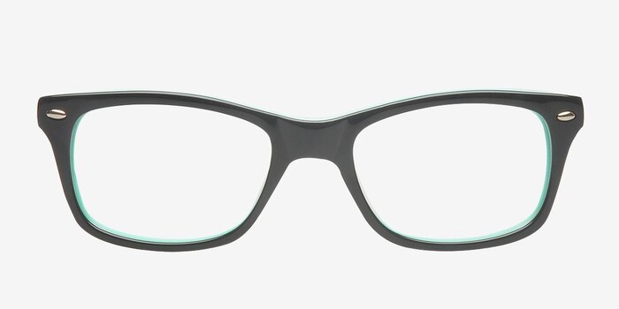 Morgan Noir Acétate Montures de lunettes de vue d'EyeBuyDirect