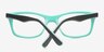 Morgan Black AcetateEyeglass Frames from EyeBuyDirect, Closed View