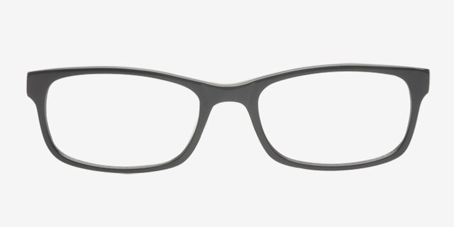 Parker Black AcetateEyeglass Frames from EyeBuyDirect, Front View