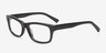 Presley Black AcetateEyeglass Frames from EyeBuyDirect, Angle View