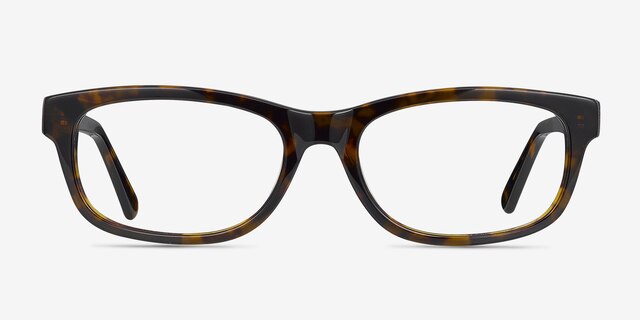 Presley Brown AcetateEyeglass Frames from EyeBuyDirect, Front View