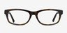 Presley Brown AcetateEyeglass Frames from EyeBuyDirect, Front View