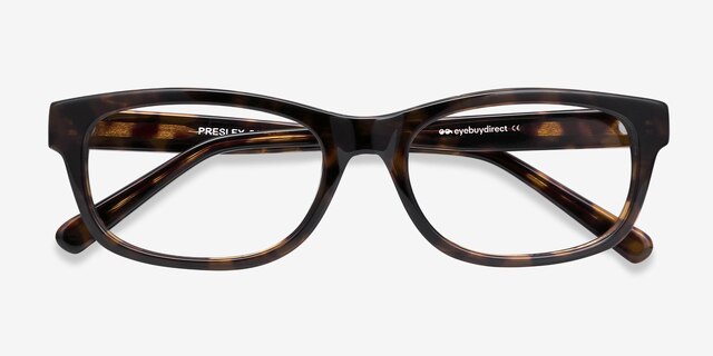 Presley Brown AcetateEyeglass Frames from EyeBuyDirect, Closed View