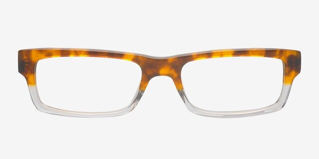 Reagan Tortoise AcetateEyeglass Frames from EyeBuyDirect, Front View