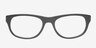 Reese Black AcetateEyeglass Frames from EyeBuyDirect, Front View