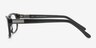Reese Black AcetateEyeglass Frames from EyeBuyDirect, Side View