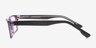 Alaina Black AcetateEyeglass Frames from EyeBuyDirect, Side View