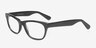 Alana Black AcetateEyeglass Frames from EyeBuyDirect, Angle View