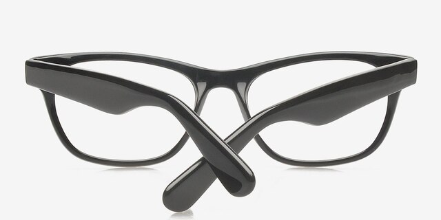 Alana Black AcetateEyeglass Frames from EyeBuyDirect, Closed View