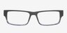 Rowan Black AcetateEyeglass Frames from EyeBuyDirect, Front View