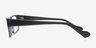 Rowan Black AcetateEyeglass Frames from EyeBuyDirect, Side View