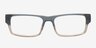 Rowan Navy & Brown AcetateEyeglass Frames from EyeBuyDirect, Front View