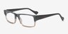 Rowan Navy & Brown AcetateEyeglass Frames from EyeBuyDirect, Angle View