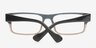 Rowan Navy & Brown AcetateEyeglass Frames from EyeBuyDirect, Closed View