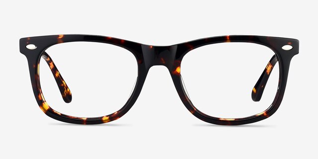 Sam Tortoise AcetateEyeglass Frames from EyeBuyDirect, Front View