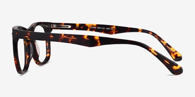 Sam Tortoise AcetateEyeglass Frames from EyeBuyDirect, Side View