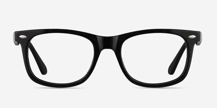 Sam Noir Acétate Montures de lunettes de vue d'EyeBuyDirect