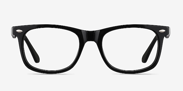 Sam Noir Acétate Montures de lunettes de vue