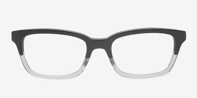 Scout Black AcetateEyeglass Frames from EyeBuyDirect, Front View