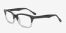 Scout Black AcetateEyeglass Frames from EyeBuyDirect, Angle View
