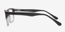 Scout Black AcetateEyeglass Frames from EyeBuyDirect, Side View