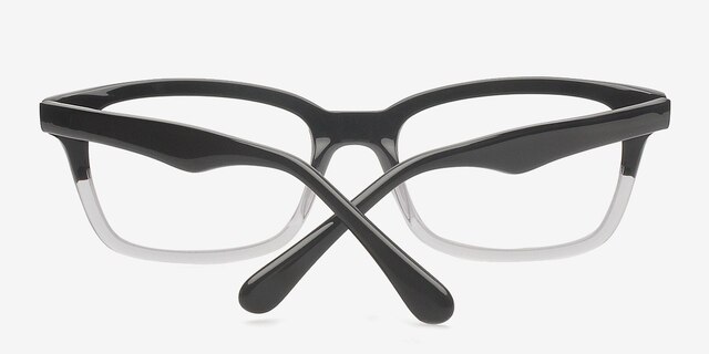 Scout Black AcetateEyeglass Frames from EyeBuyDirect, Closed View