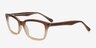 Scout Brown AcetateEyeglass Frames from EyeBuyDirect, Angle View