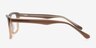Scout Brown AcetateEyeglass Frames from EyeBuyDirect, Side View