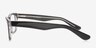 Toby Black AcetateEyeglass Frames from EyeBuyDirect, Side View
