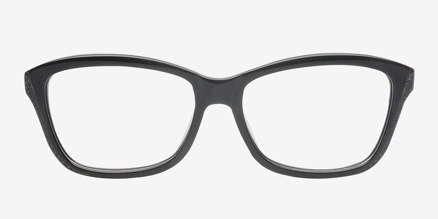 Andi Black AcetateEyeglass Frames from EyeBuyDirect, Front View