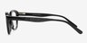 Andi Black AcetateEyeglass Frames from EyeBuyDirect, Side View