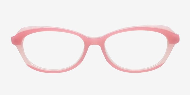 Alanna Pink AcetateEyeglass Frames from EyeBuyDirect, Front View
