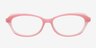 Alanna Pink AcetateEyeglass Frames from EyeBuyDirect, Front View