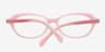Alanna Pink AcetateEyeglass Frames from EyeBuyDirect, Closed View