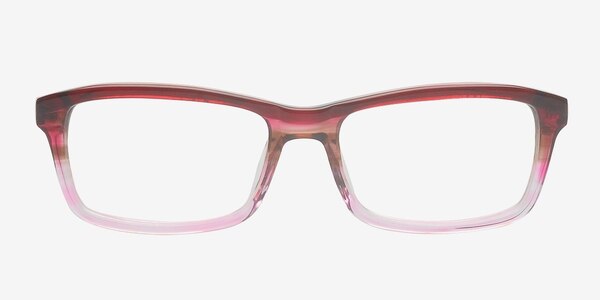Bennie Burgundy Acétate Montures de lunettes de vue