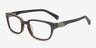Bently Brown AcetateEyeglass Frames from EyeBuyDirect, Angle View