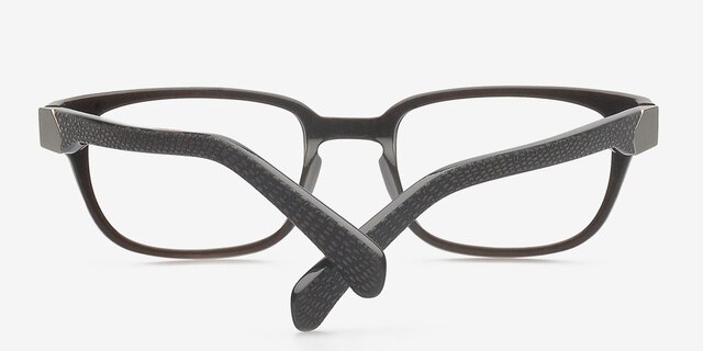 Bently Brown AcetateEyeglass Frames from EyeBuyDirect, Closed View