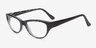 Alexa Gray AcetateEyeglass Frames from EyeBuyDirect, Angle View