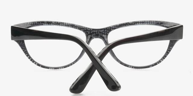 Alexa Gray AcetateEyeglass Frames from EyeBuyDirect, Closed View
