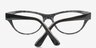 Alexa Gray AcetateEyeglass Frames from EyeBuyDirect, Closed View