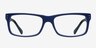 Cary Navy AcetateEyeglass Frames from EyeBuyDirect, Front View