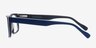 Cary Navy AcetateEyeglass Frames from EyeBuyDirect, Side View