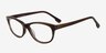 Alia Olive AcetateEyeglass Frames from EyeBuyDirect, Angle View