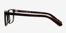 Denny Black AcetateEyeglass Frames from EyeBuyDirect, Side View