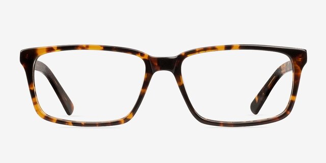 Denny Brown & Tortoise AcetateEyeglass Frames from EyeBuyDirect, Front View