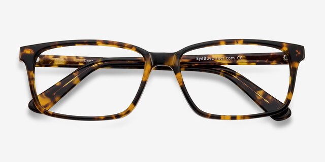 Denny Brown & Tortoise AcetateEyeglass Frames from EyeBuyDirect, Closed View